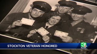 'He's very special': Family, friends hold celebration of life for Stockton World War II veteran