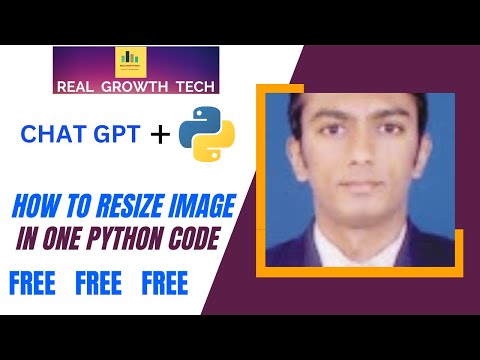Resize Images in Minutes with Chat GPT and Python