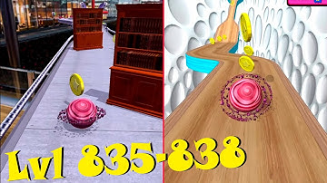 Going Balls Super Speedrun New update gameplay Levels 835-838