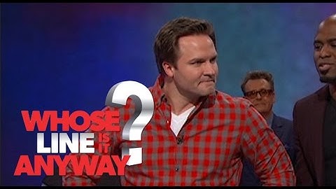 Scott Porter Sings in Boyband - Whose Line Is It Anyway? US