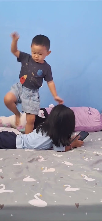 adik kakak berantem #nangis #lucu #ngakak