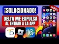 RESUELTO INSTALA DELTA EXECUTOR EN iOS NO CRASH iOS 15,16,17