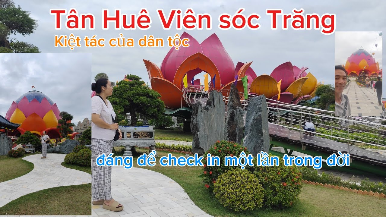 Tân Huê viên kiệt tác ở sóc Trăng địa điểm check in có một không hai