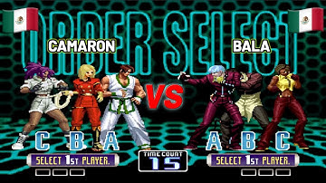 KOF 2002 - CAMARON vs BALA ⭐ La Mejor Leona de México desafía a la Leyenda de México