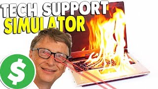 Tech Support GONE WRONG, Microsoft is Going to Fire Me | Tech Support: Error Unknown Simulator Game
