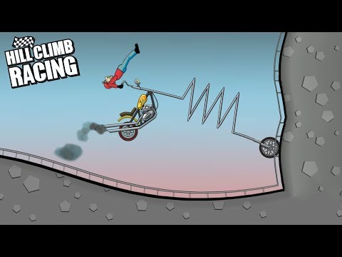 hill-climb-racing---chopper-bike-crushed-on-highway-😂-gameplay