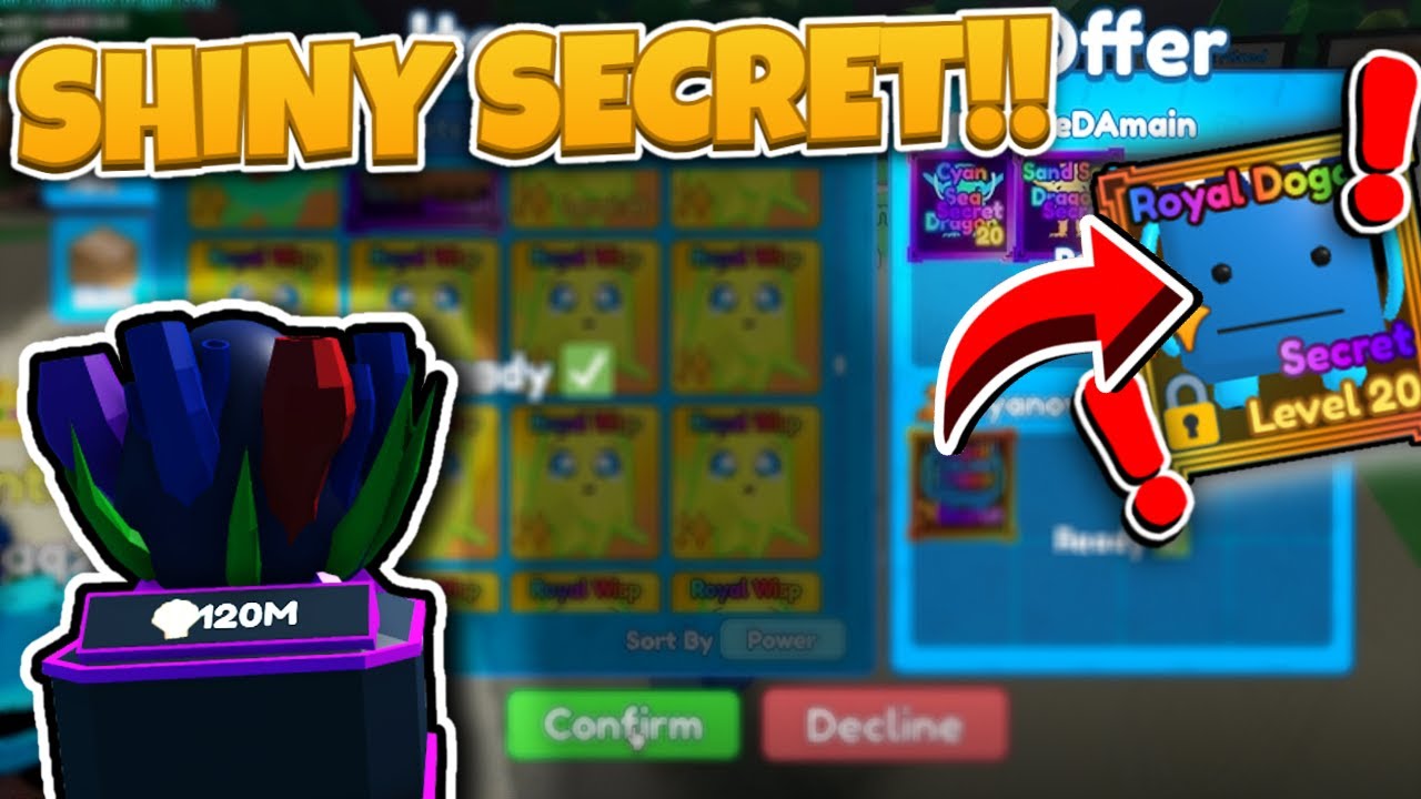 😱I Traded For New *SHINY ROYAL DOGGY* Secret! (Roblox Mining Simulator 2)