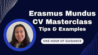 How to Write a Strong CV for Erasmus Mundus (2026) screenshot 3