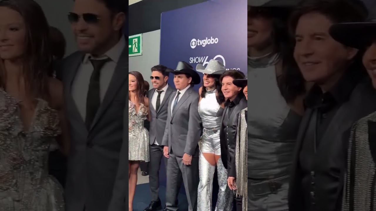 amigos e amigas juntos show da Globo 60 anos 