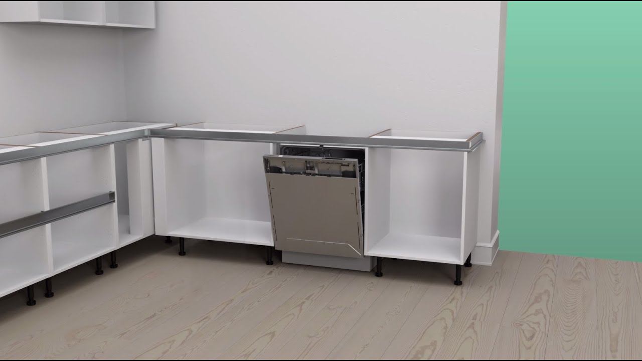 installing a built in dishwasher