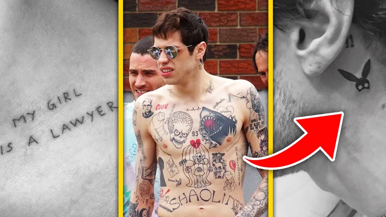 How Many Girlfriend Tattoos Has Pete Davidson Had REMOVED?