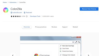 How to install & use Colorzilla | Google Chrome | Extension | Code Lounge