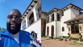 Rick Ross Gives 1st Time Tour Of His Spectacular Houston Mansion