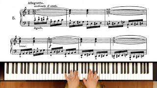 Lemoine: Etude No.5 (Études enfantines Op.37)