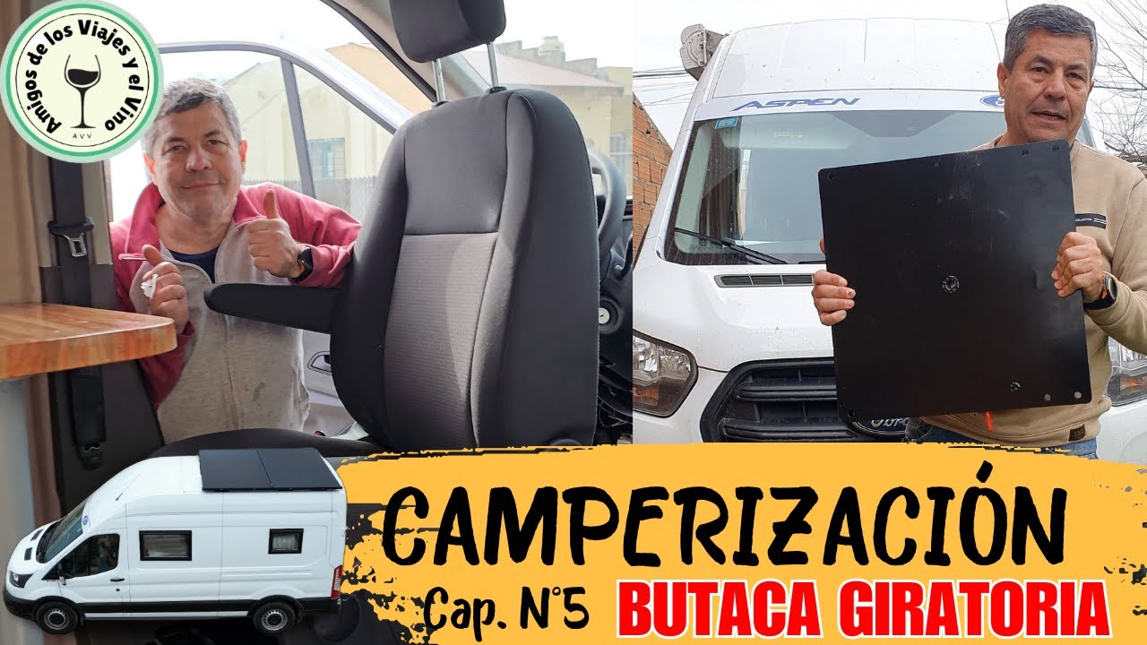 Butaca Giratoria en Ford Transit