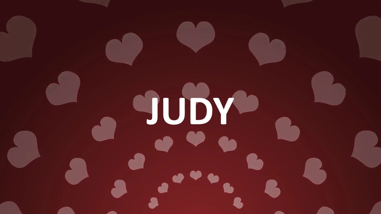 HAPPY BIRTHDAY JUDY YouTube
