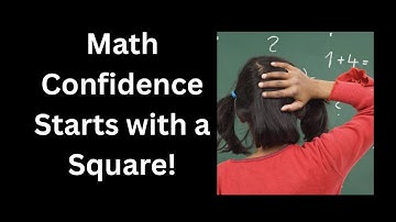 Math Confidence Starts with a Square! #MagicSquare #FunWithMath #MathIsMagic #MathConfidence