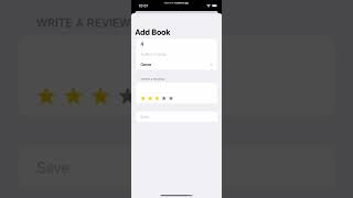 Bookworm app and challenges from days 53-56 of #100daysofswiftui screenshot 4