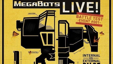 Announcing MegaBots LIVE! Testing a Giant Drill Weapon!