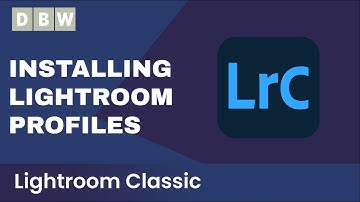 Installing Adobe Lightroom Classic Profiles