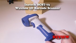 Inateck BCST73 Wireless Bluetooth 2D Barcode Scanner REVIEW