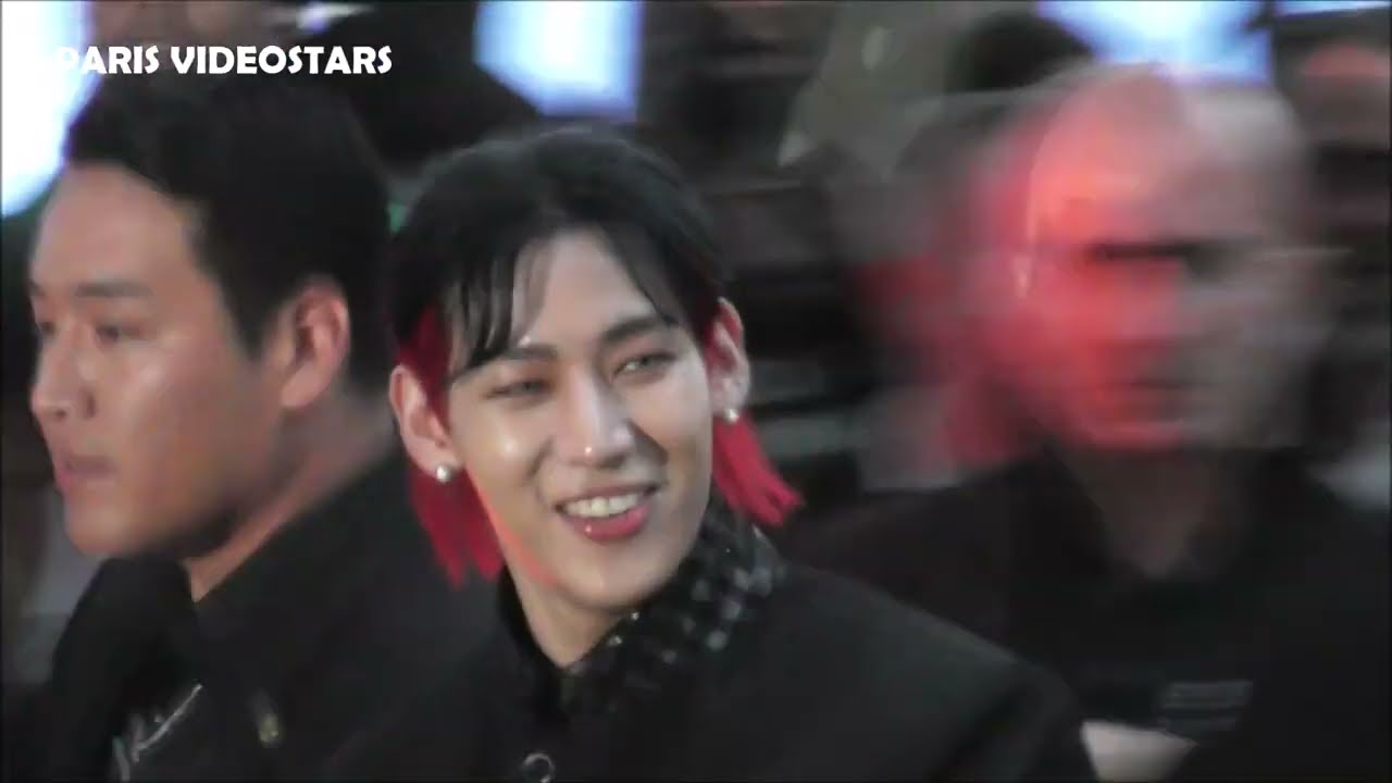 BamBam 뱀뱀 got7 @ Paris Fashion Week 18 june 2024 show Louis Vuitton