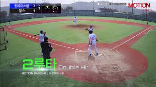 20181023 서서울리그 평일오전메이져 원베이스볼 vs 윙스
