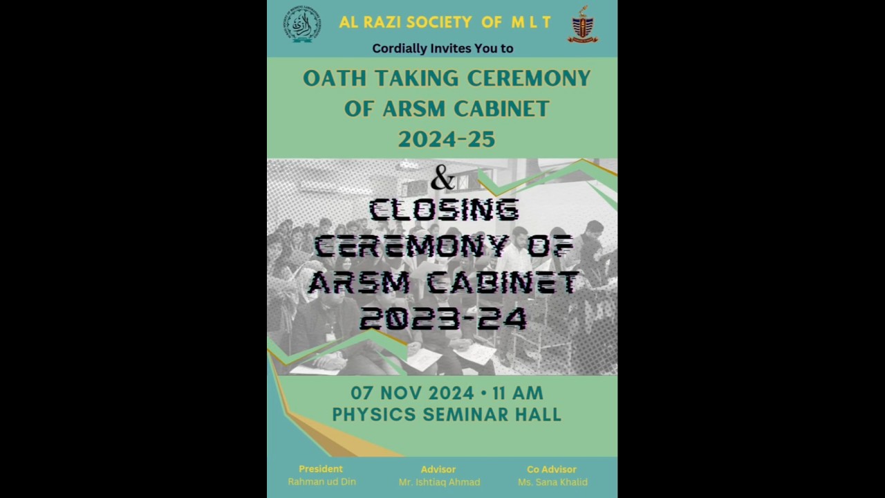 Honoring ARSM Cabinet 2023-2024 & Oath Taking for 2024-2025 | 