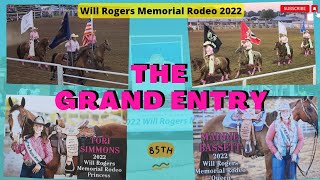 Will Rogers Memorial Rodeo 2022 | The Grand Entry | 85th | Vinita, OK