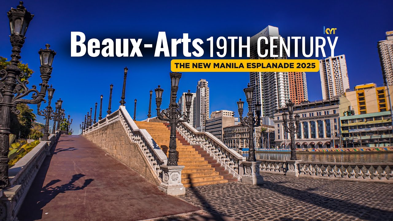 DISCOVER THE BEAUTY OF PASIG RIVER ESPLANADE! MANILA’S LATEST URBAN DEVELOPMENT PROJECT 2025