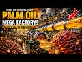 $1 Billion Palm Oil Factory | How Millions of Liters of Palm Oil Are Produced from start to finish