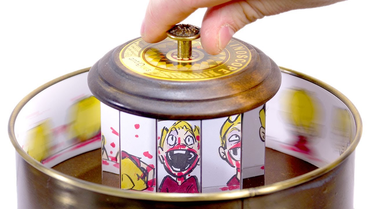 Animating HORRIFYING things on a Zoetrope..., on YouTube