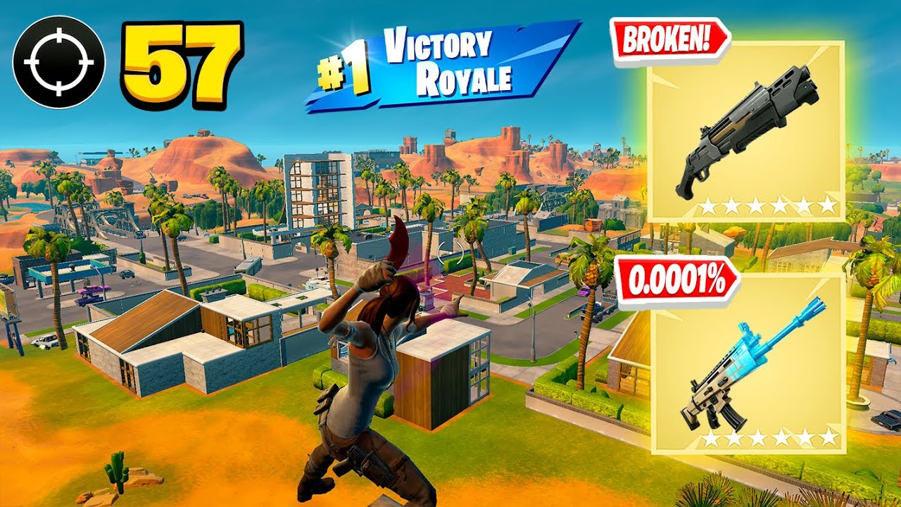 57 Elimination Solo "RELOAD” Gameplay Wins (Fortnite Chapter 7 Laptop KBM)