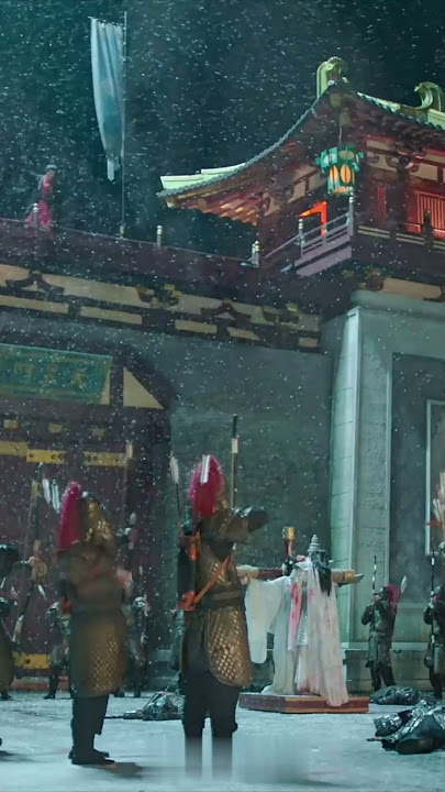😭Farewell in the snow！ #shorts #cdrama #kdrama