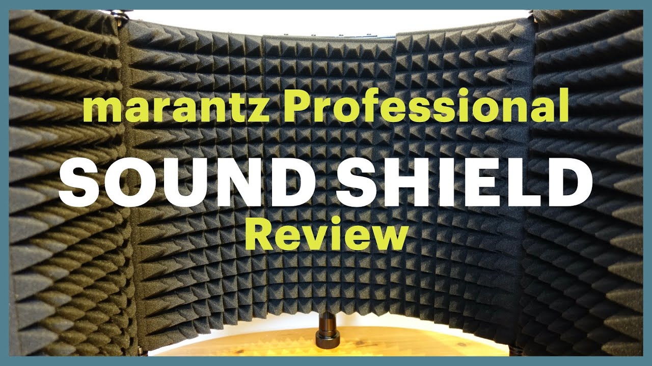 Marantz Professional リフレクションフィルター 付属品あり 開封レビュー】レコーディングの質を上げるリフレクション