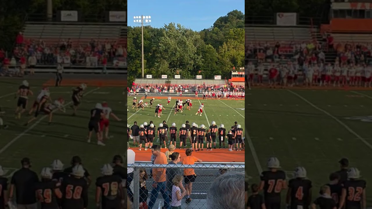 Southwest Virginia football in Chilhowie, VA as Warriors defeat Marion Hurricanes 38-0. Go Warriors!