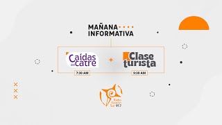 #MañanaInformativa 05/06/2024 | #CaidasDelCatre + #ClaseTurista | Radio Estación Sur en vivo