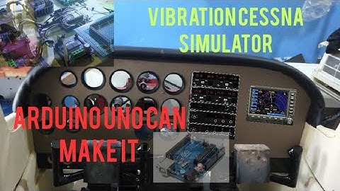 flight simulator diy vibration using arduino board