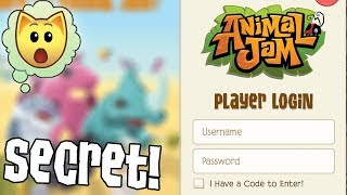 My New Secret Animal Jam Account.