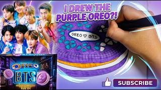 BTS Oreo I Drew the Purple Oreo