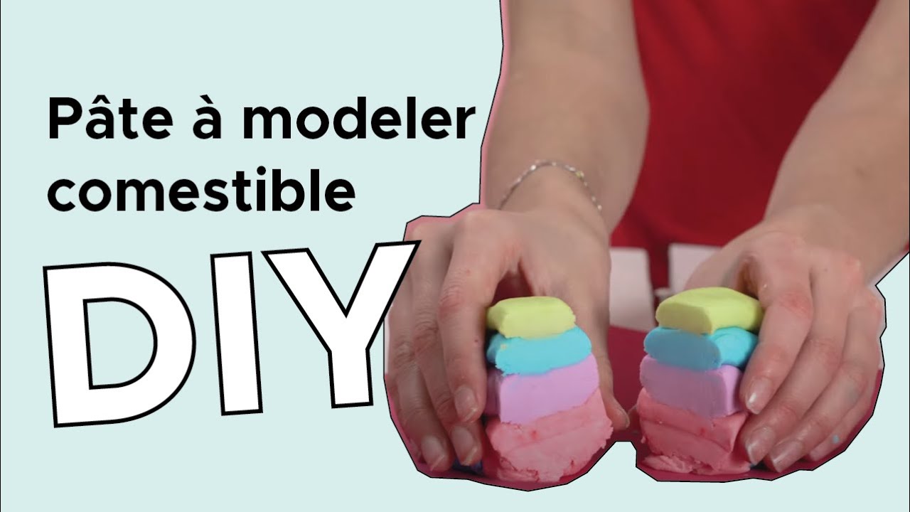 Recette de pâte à modeler comestible - Colle à moi