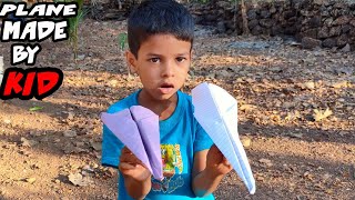 Awesome Paper Planes Made By KID | Paper Airplane
