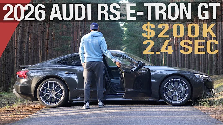 Driving the $200K 2026 AUDI RS E-TRON GT 856hp exclusive - All out in worlds best looking EV