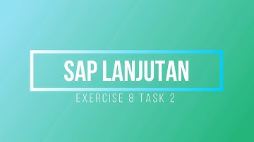 TUTORIAL  SAP SCM 600 EXERCISE 8