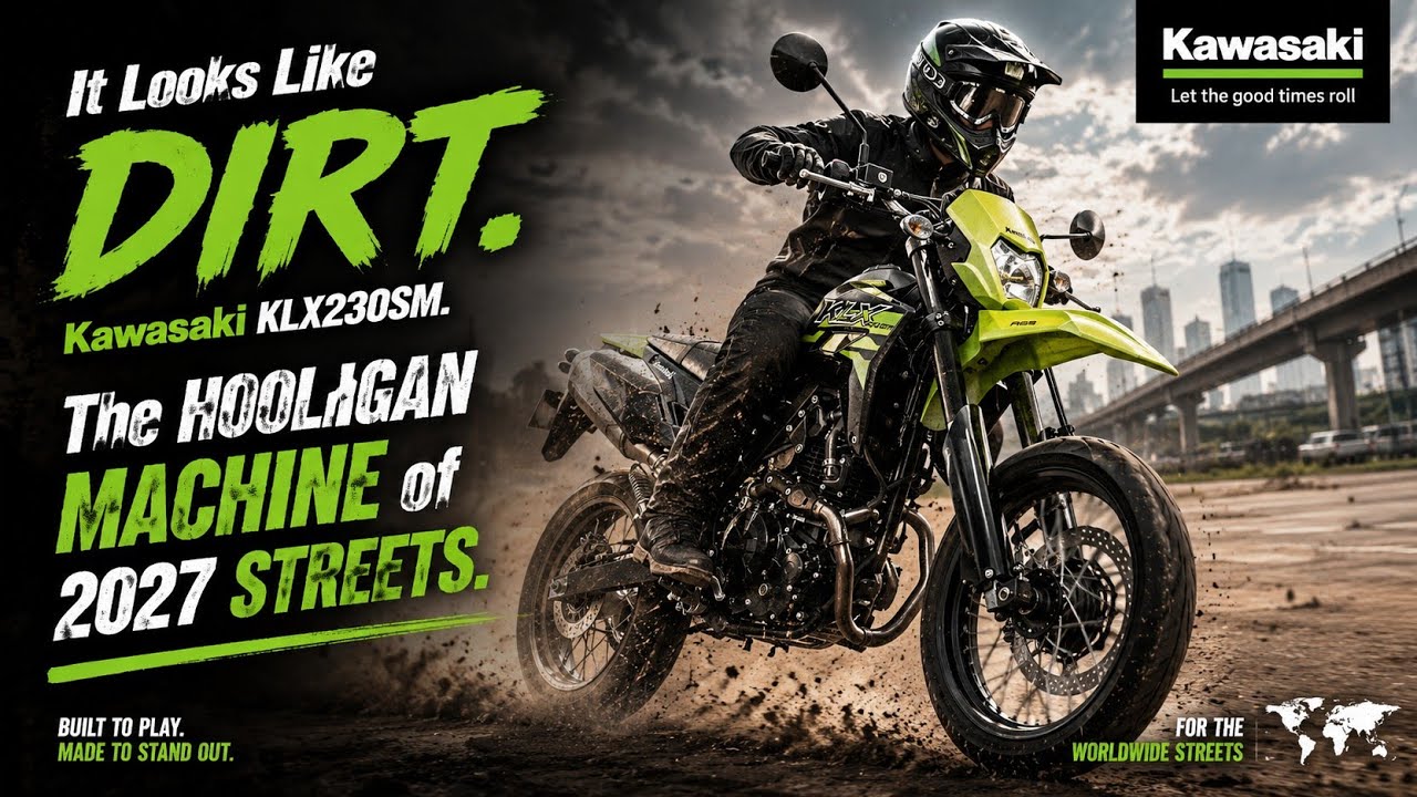 Kawasaki Lethal 2027 KLX230SM ABS Weapon Is Cheaper And Faster