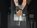Hydro dipping on Black Powder Coated Flask (4 of 4)