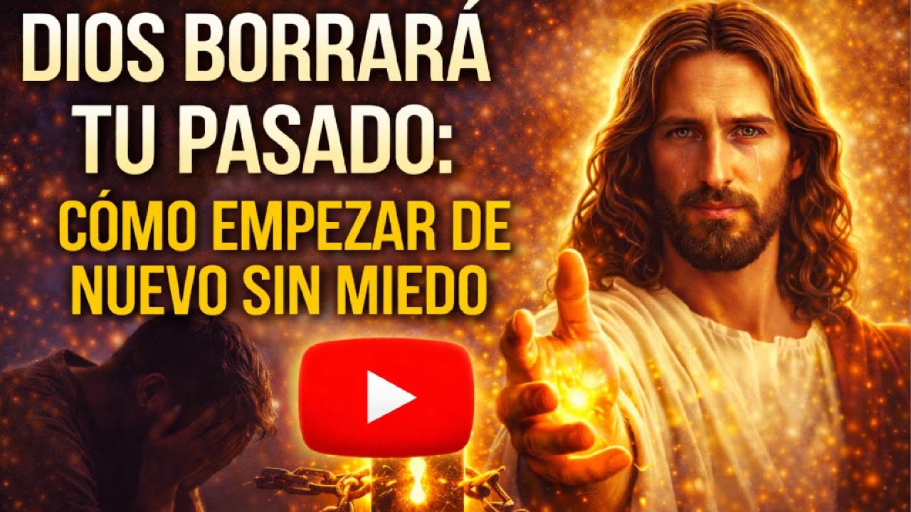 Dios Borrará Tu Pasado: Cómo Empezar De Nuevo Sin Miedo | Reflexión Cristiana