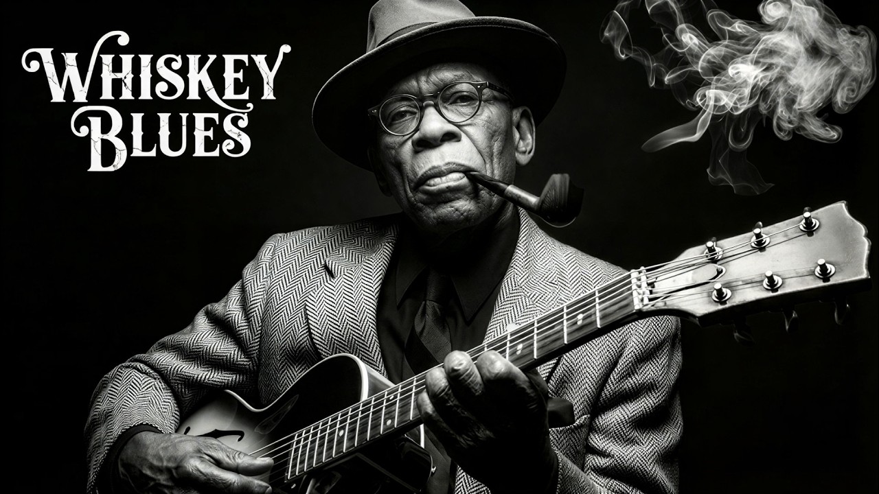 Smoky Whiskey Blues - Relaxing Guitar for Quiet Nights