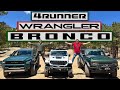 4Runner vs Bronco vs Wrangler: Off-Road Showdown 🚙