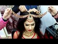 Real bridal Juda hairstyle & Tika fit for beginners// step by step easy & simple method for 2020